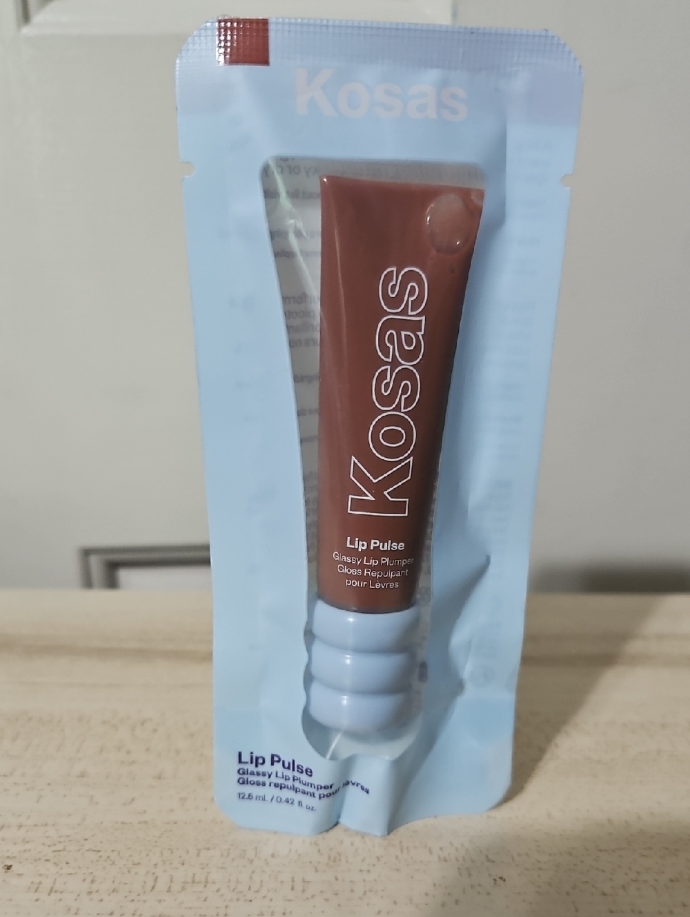 Kosas Lip Pulse Glossy Lip Gloss -  Sheer Beige
